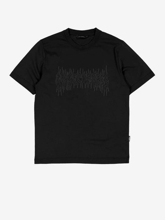 Zdjęcie produktu T-shirt z nadrukiem Wasted Paris czarny