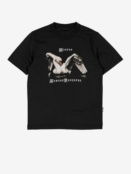 Zdjęcie produktu T-shirt z nadrukiem Wasted Paris czarny