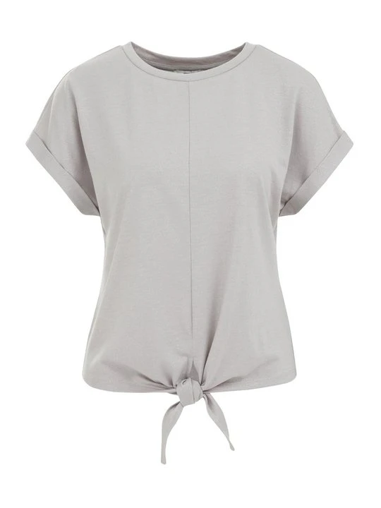 Zdjęcie produktu T-shirt z nadrukiem WE Fashion jasnoszary