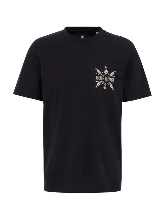 Zdjęcie produktu T-shirt z nadrukiem WE Fashion granatowy
