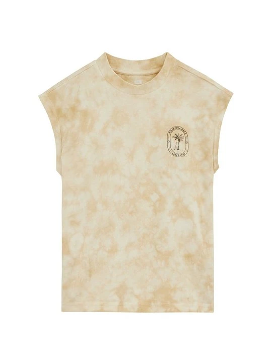 Zdjęcie produktu T-shirt z nadrukiem WE Fashion beżowy