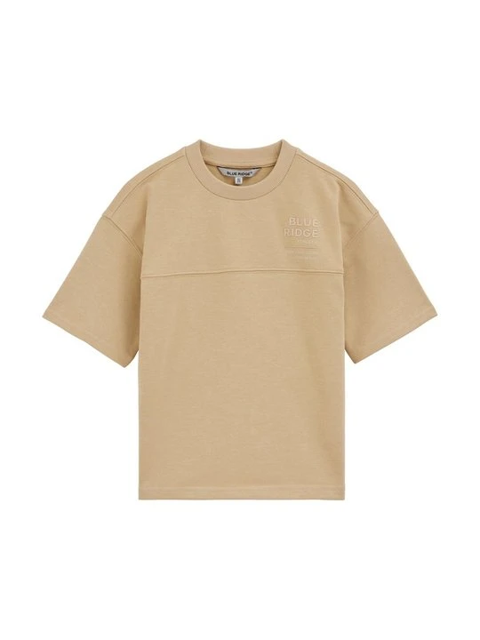 Zdjęcie produktu T-shirt z nadrukiem WE Fashion beżowy