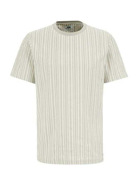 Zdjęcie produktu T-shirt z nadrukiem WE Fashion beżowy