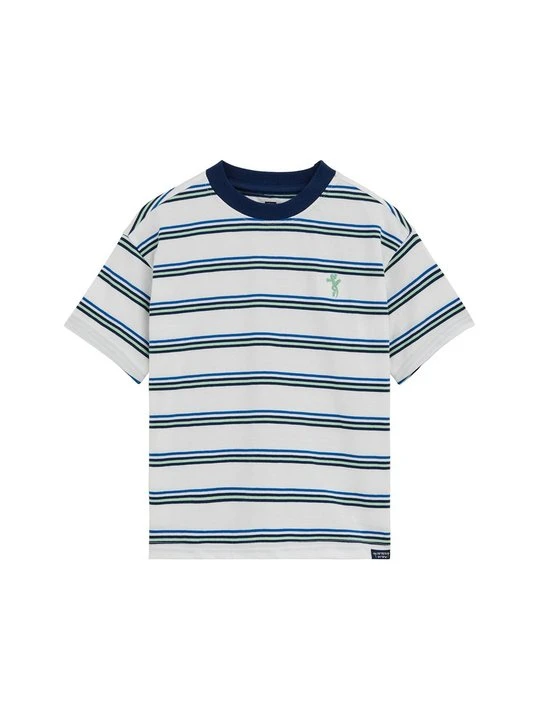 Zdjęcie produktu T-shirt z nadrukiem WE Fashion jasnozielony