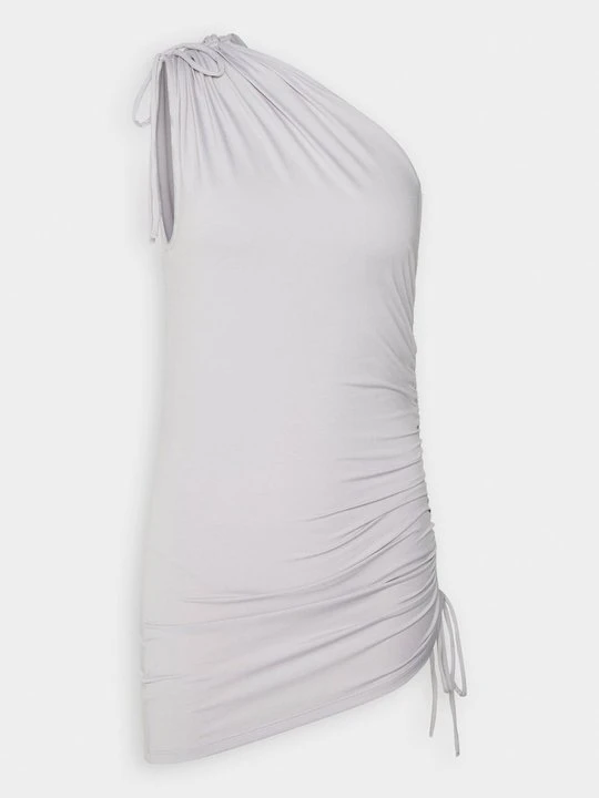Zdjęcie produktu T-shirt z nadrukiem Weekday szary