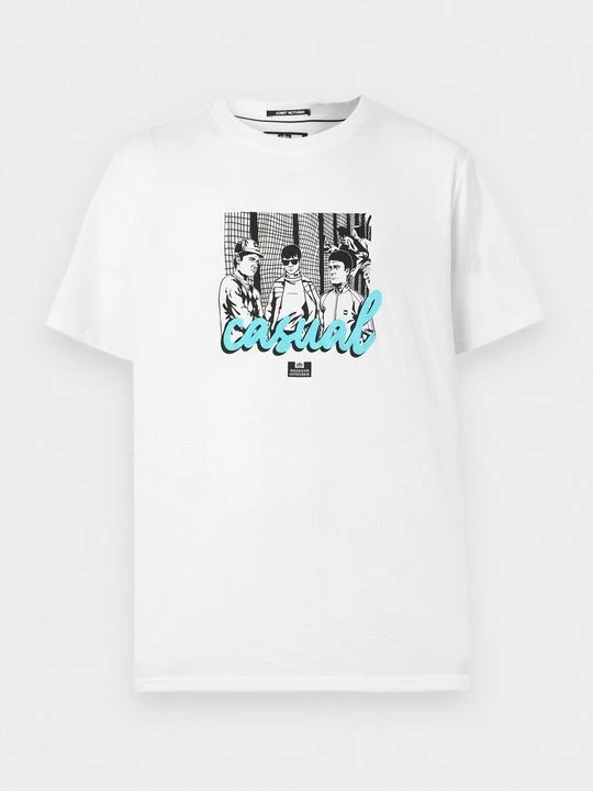 Zdjęcie produktu T-shirt z nadrukiem Weekend Offender biały