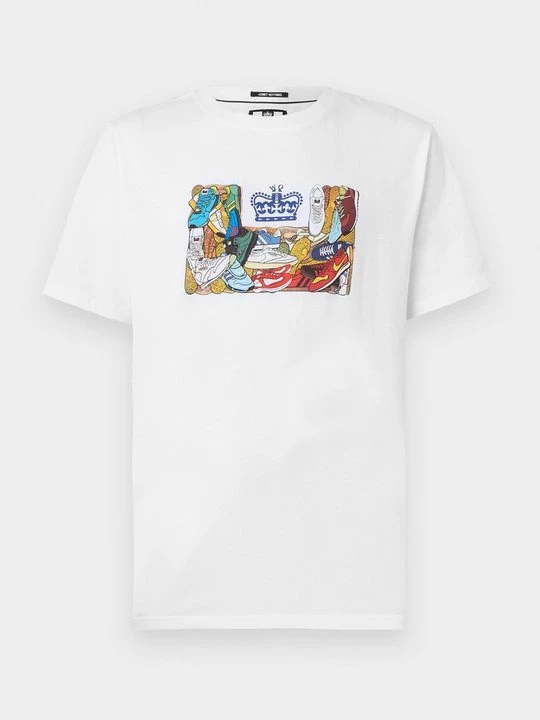 Zdjęcie produktu T-shirt z nadrukiem Weekend Offender biały