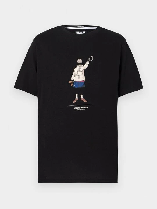 Zdjęcie produktu T-shirt z nadrukiem Weekend Offender czarny