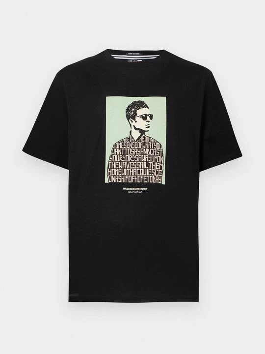 Zdjęcie produktu T-shirt z nadrukiem Weekend Offender czarny
