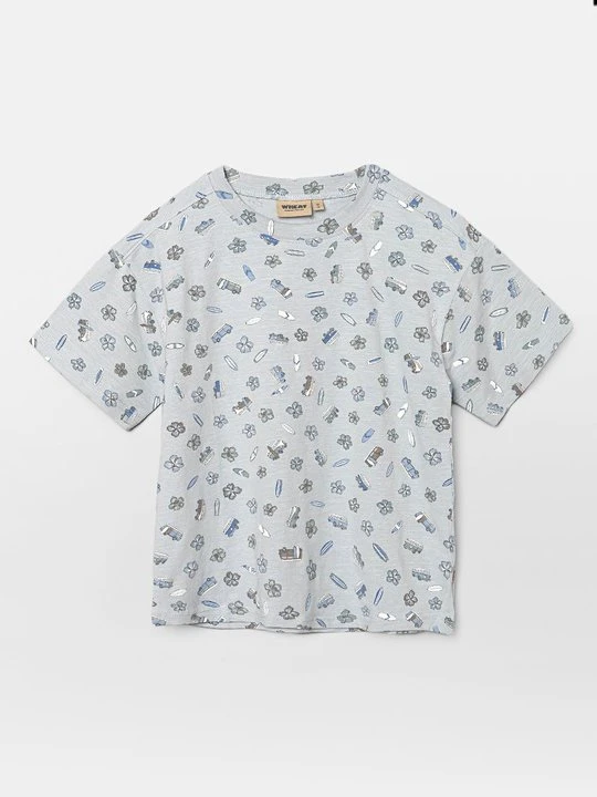 Zdjęcie produktu T-shirt z nadrukiem Wheat jasnoniebieski