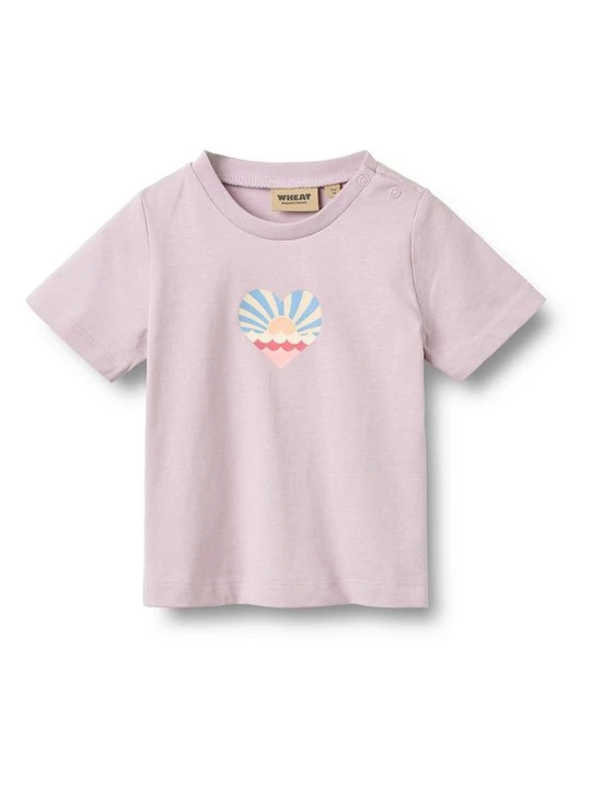 Zdjęcie produktu T-shirt z nadrukiem Wheat fioletowy