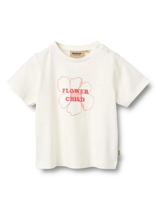 Zdjęcie produktu T-shirt z nadrukiem Wheat mleczny