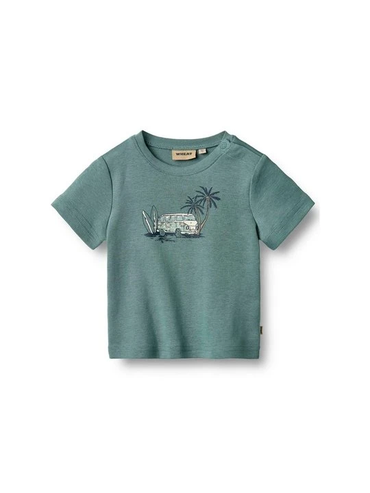 Zdjęcie produktu T-shirt z nadrukiem Wheat niebieski
