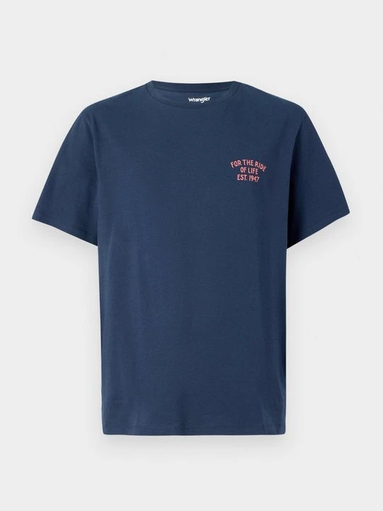 Zdjęcie produktu T-shirt z nadrukiem Wrangler czarny