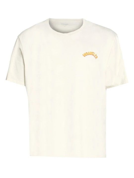 Zdjęcie produktu T-shirt z nadrukiem Wrangler biały