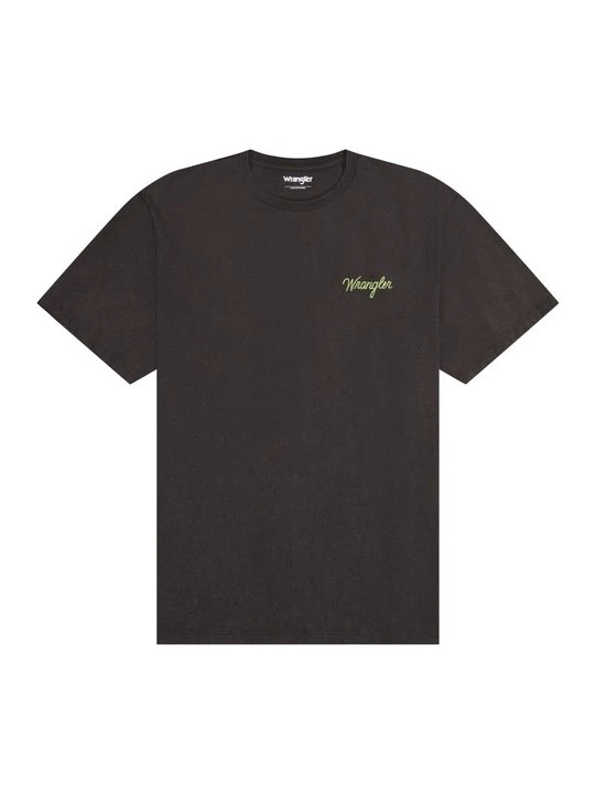 Zdjęcie produktu T-shirt z nadrukiem Wrangler czarny