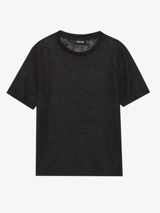 Zdjęcie produktu T-shirt z nadrukiem YOURTURN By Zalando czarny