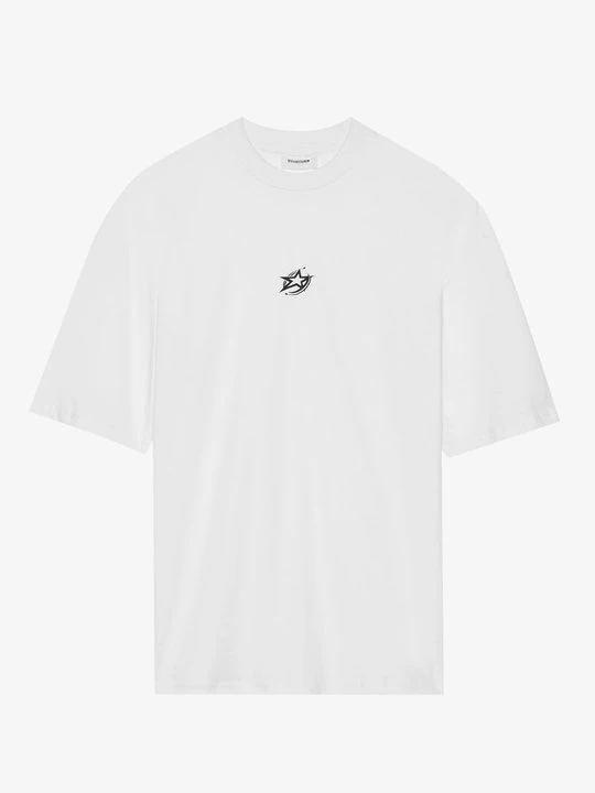 Zdjęcie produktu T-shirt z nadrukiem YOURTURN biały