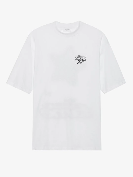 Zdjęcie produktu T-shirt z nadrukiem YOURTURN biały