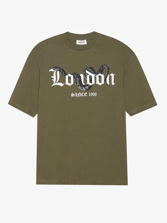 Zdjęcie produktu T-shirt z nadrukiem YOURTURN By Zalando khaki