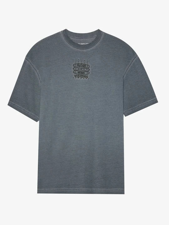 Zdjęcie produktu T-shirt z nadrukiem YOURTURN ciemnoszary