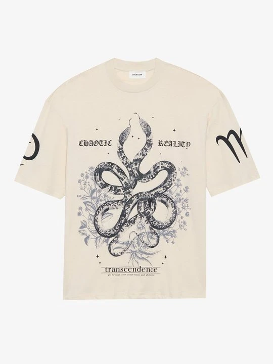 Zdjęcie produktu T-shirt z nadrukiem YOURTURN By Zalando tan