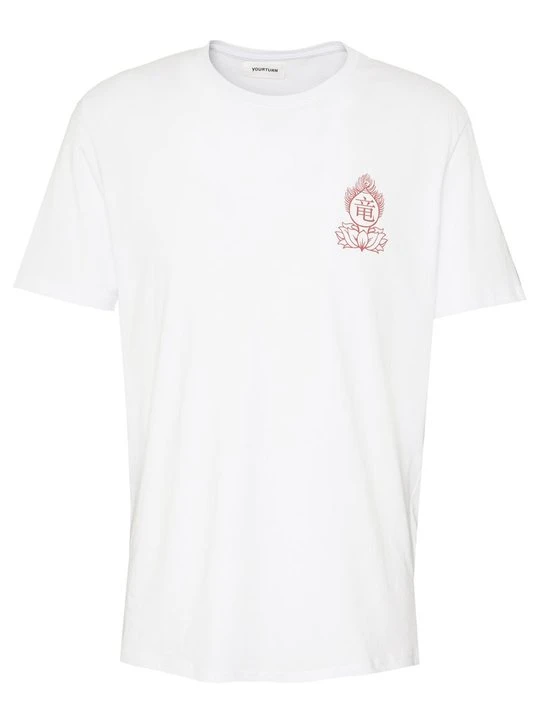 Zdjęcie produktu T-shirt z nadrukiem YOURTURN By Zalando biały