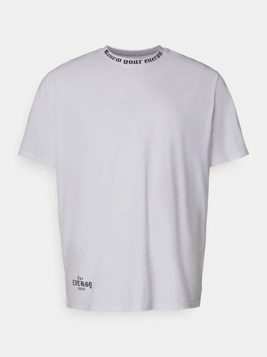 Zdjęcie produktu T-shirt z nadrukiem YOURTURN biały