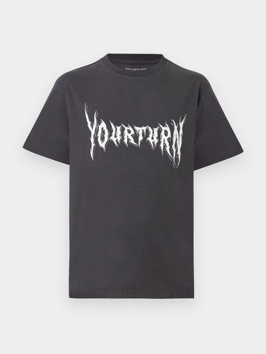 Zdjęcie produktu T-shirt z nadrukiem YOURTURN By Zalando ciemnoszary