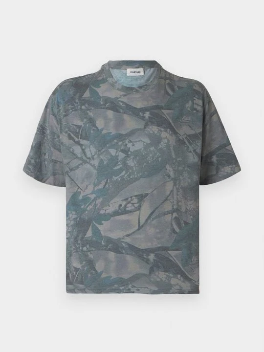 Zdjęcie produktu T-shirt z nadrukiem YOURTURN szary
