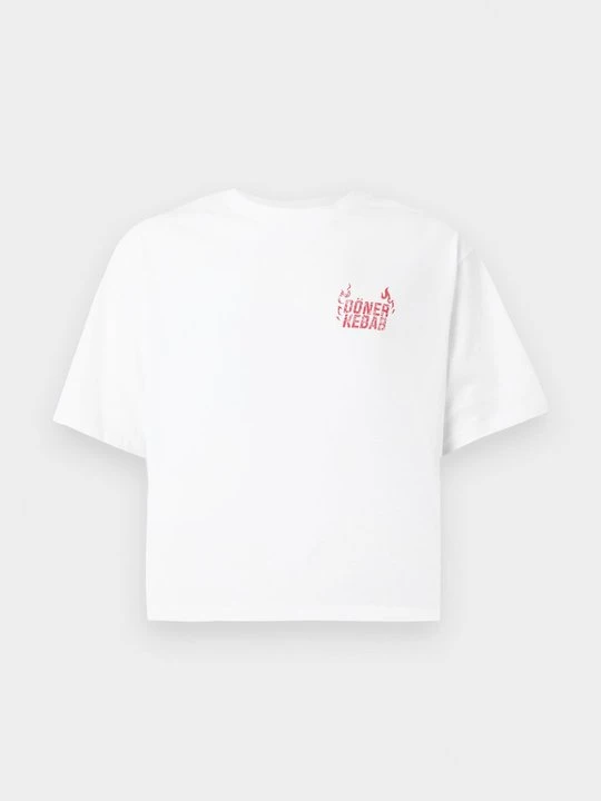 Zdjęcie produktu T-shirt z nadrukiem YOURTURN biały