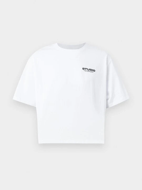 Zdjęcie produktu T-shirt z nadrukiem YOURTURN By Zalando biały