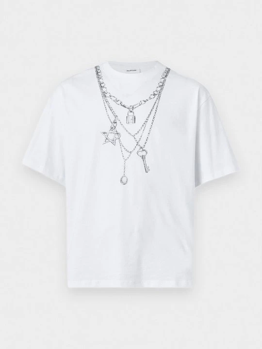 Zdjęcie produktu T-shirt z nadrukiem YOURTURN By Zalando biały