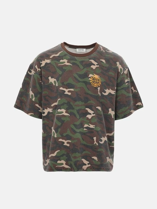 Zdjęcie produktu T-shirt z nadrukiem YOURTURN By Zalando brązowy
