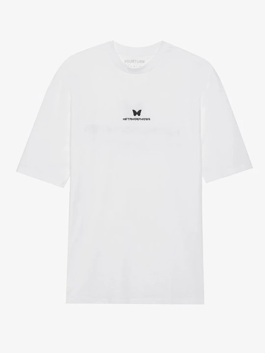 Zdjęcie produktu T-shirt z nadrukiem YOURTURN By Zalando biały