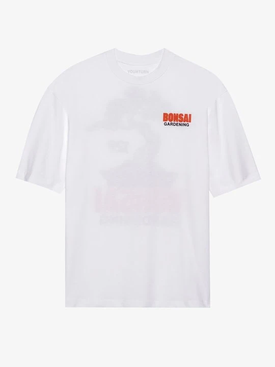 Zdjęcie produktu T-shirt z nadrukiem YOURTURN By Zalando biały