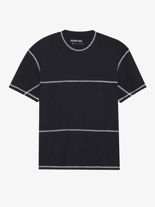 Zdjęcie produktu T-shirt z nadrukiem YOURTURN By Zalando czarny
