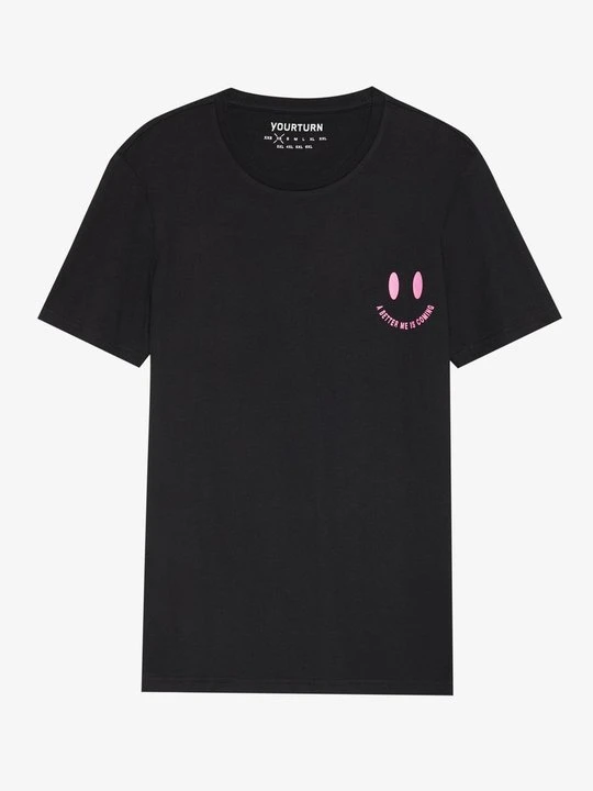 Zdjęcie produktu T-shirt z nadrukiem YOURTURN By Zalando czarny