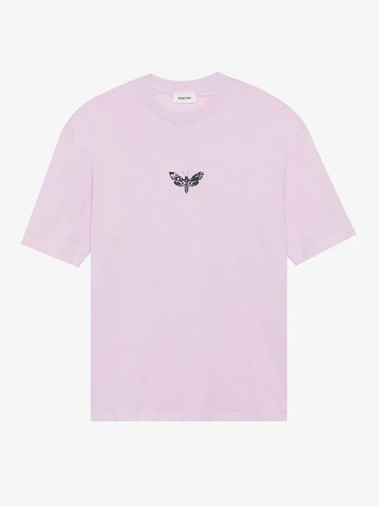 Zdjęcie produktu T-shirt z nadrukiem YOURTURN By Zalando liliowy