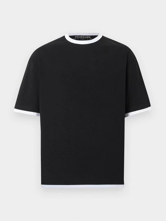 Zdjęcie produktu T-shirt z nadrukiem YOURTURN By Zalando ciemnoszary