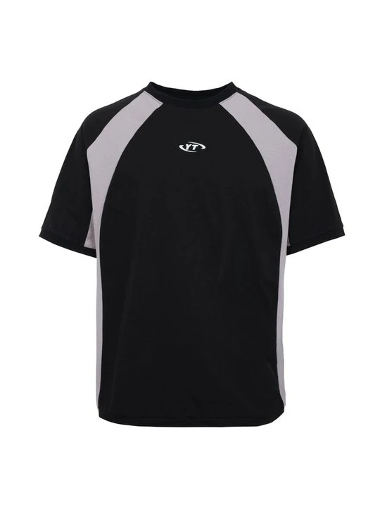 Zdjęcie produktu T-shirt z nadrukiem YOURTURN czarny