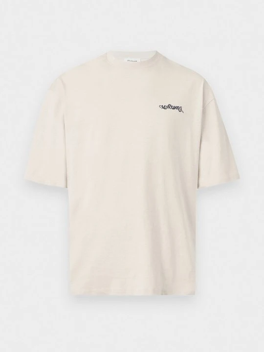 Zdjęcie produktu T-shirt z nadrukiem YOURTURN mleczny