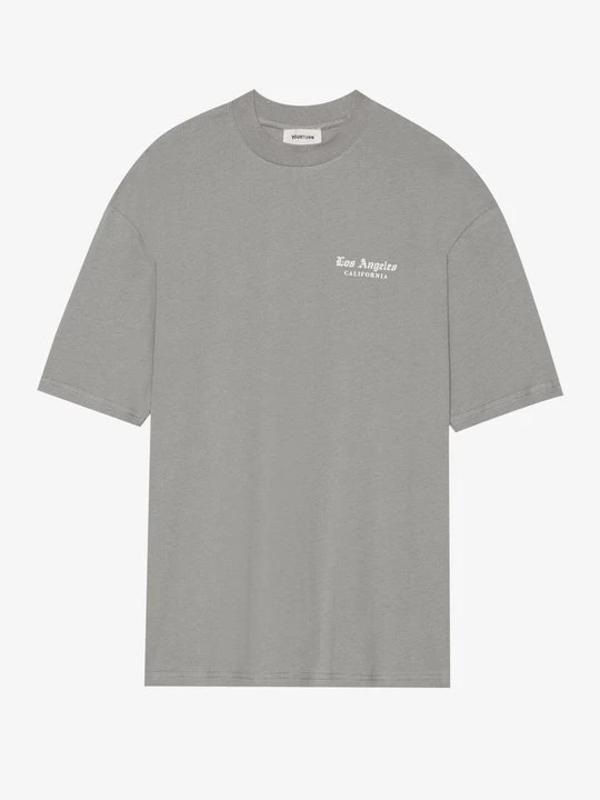 Zdjęcie produktu T-shirt z nadrukiem YOURTURN szary