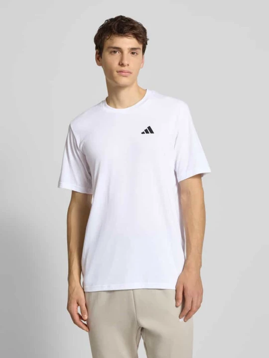 Zdjęcie produktu T-shirt z nadrukiem z logo Adidas Biały