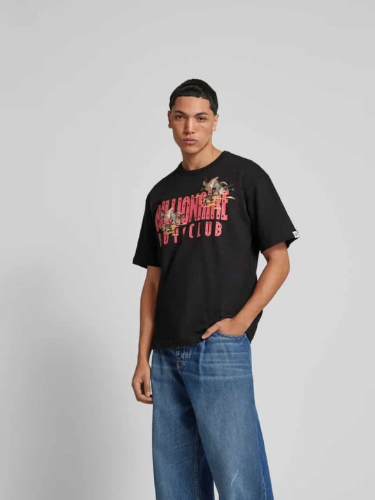 Zdjęcie produktu T-shirt z nadrukiem z logo Billionaire Boys Club Czarny
