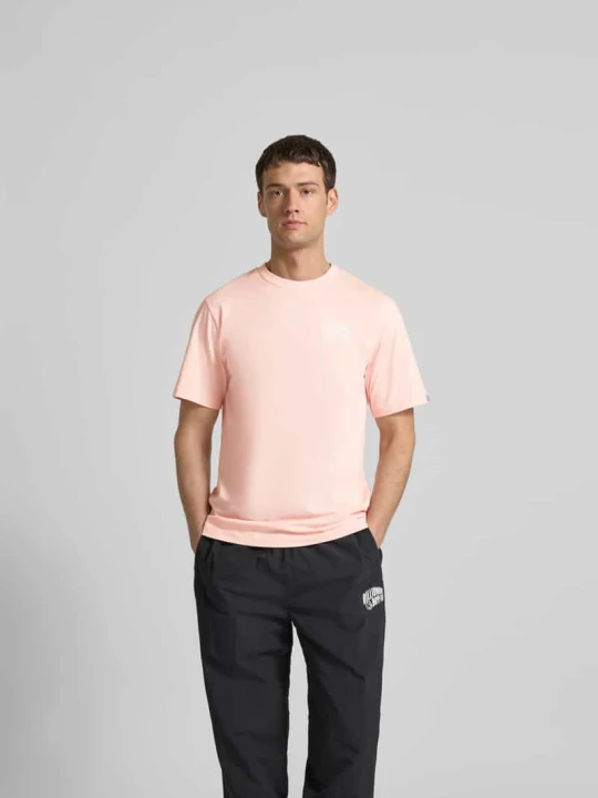 Zdjęcie produktu T-shirt z nadrukiem z logo Billionaire Boys Club Jasnoróżowy