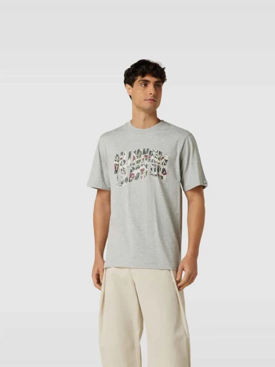 Zdjęcie produktu T-shirt z nadrukiem z logo Billionaire Boys Club Jasnoszary