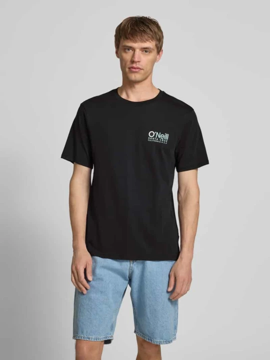 Zdjęcie produktu T-shirt z nadrukiem z logo i okrągłym dekoltem O'Neill Czarny
