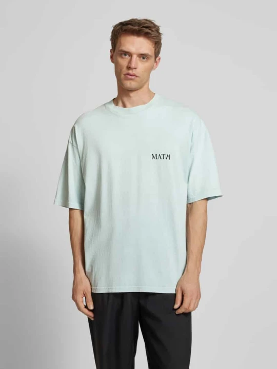Zdjęcie produktu T-shirt z nadrukiem z logo — MATX x REVIEW Oceaniczny