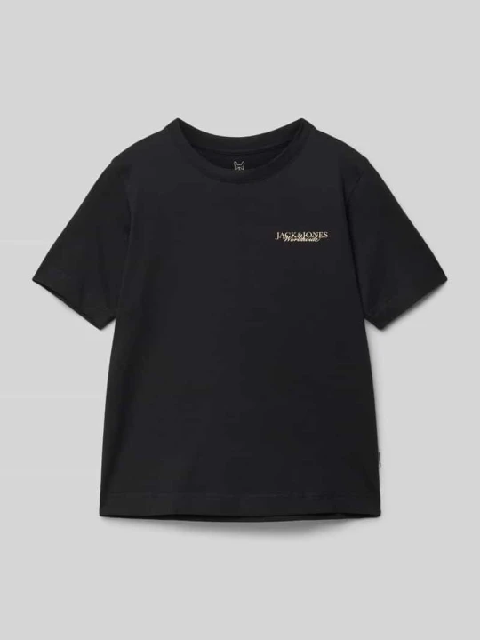 Zdjęcie produktu T-shirt z nadrukiem z logo model ‘BOSTON PHOTO’ Jack&Jones Czarny